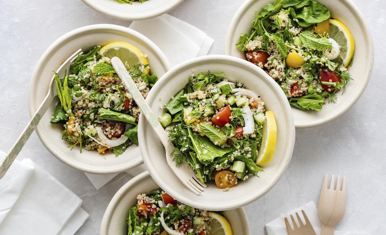 3 ensaladas veganas, saciantes y nutritivas