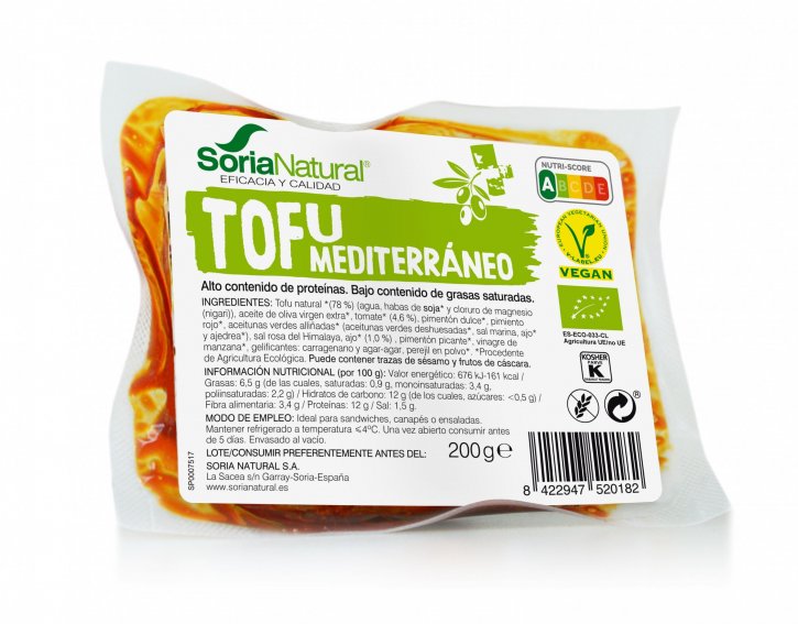 Tofu benefits en Soria Natural